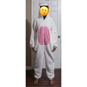 Just Love Lamb Sherpa Adult Onesie